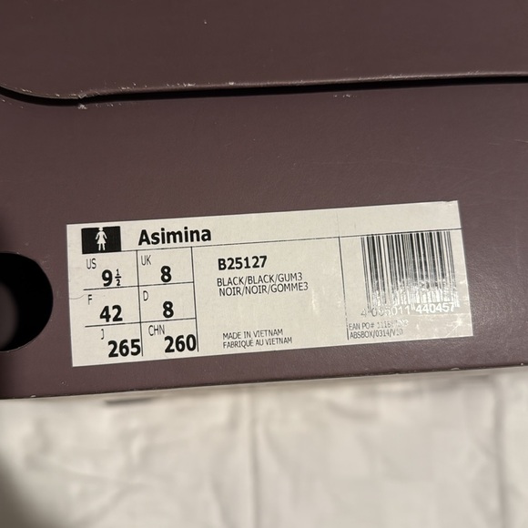 NIB STELLA MCCARTNEY ADIDAS Asimina Black High Top Sneakers SZ 9.5 - Picture 12 of 12